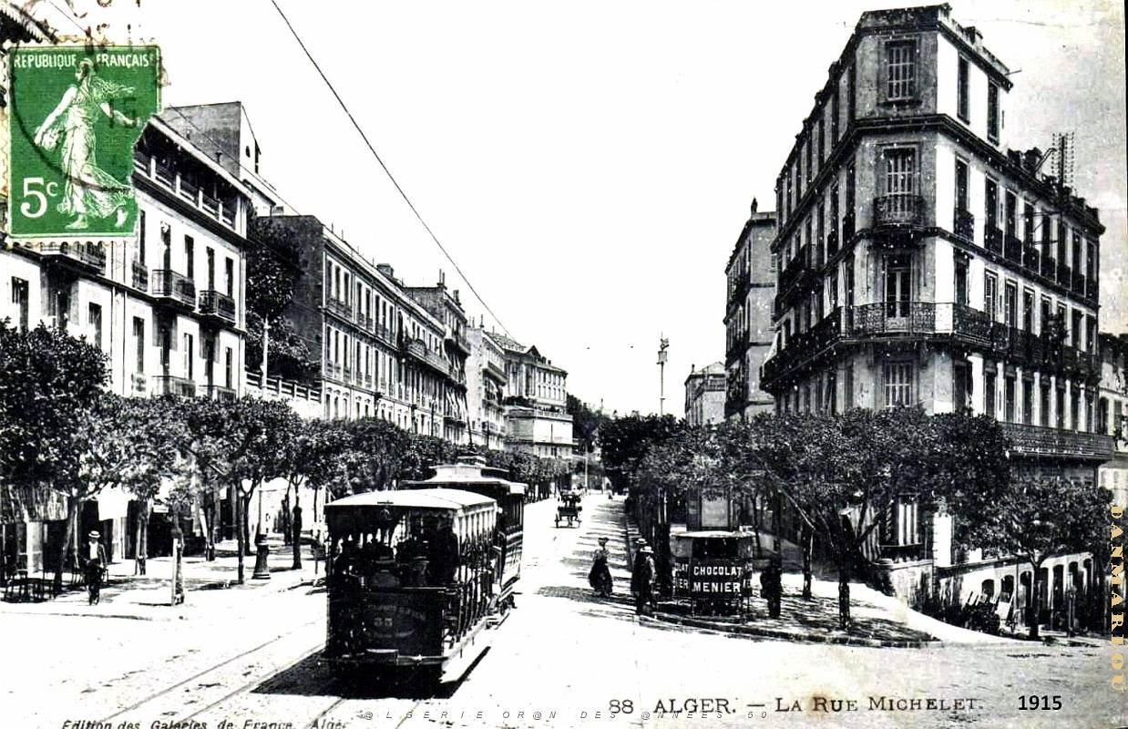 Alger - Rue Michelet - 1915.jpg